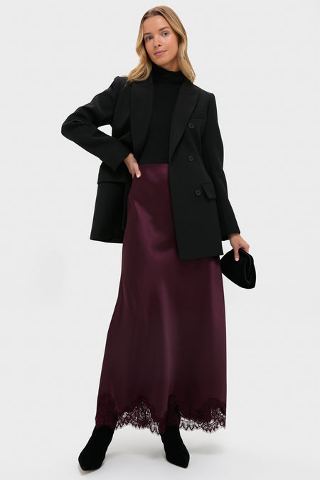 Black Sculpted Olivier Blazer