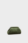 Green Velvet Clutch