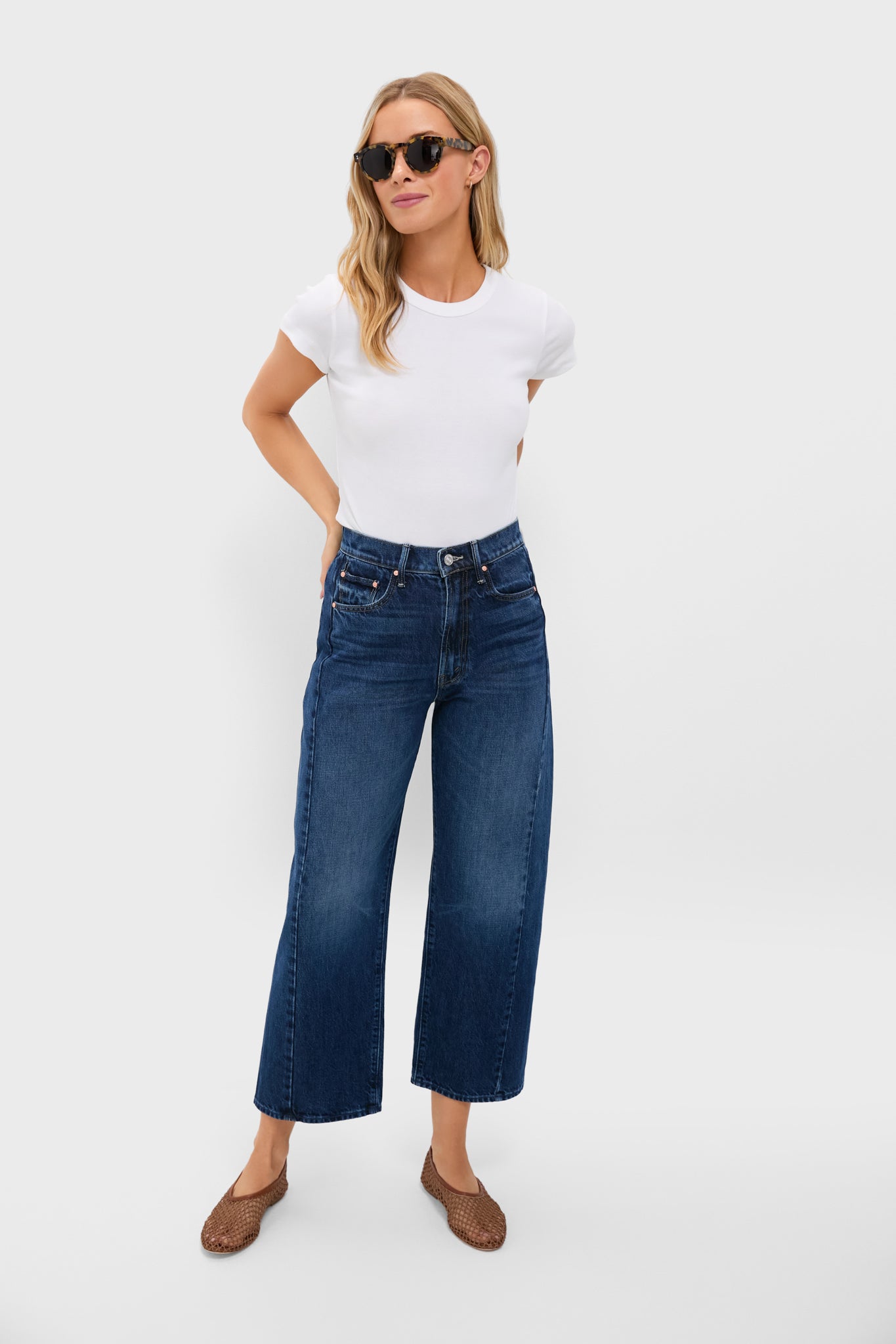 White Nando Slim Fit Tee