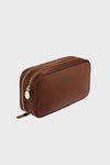Espresso Double Zip Pouch