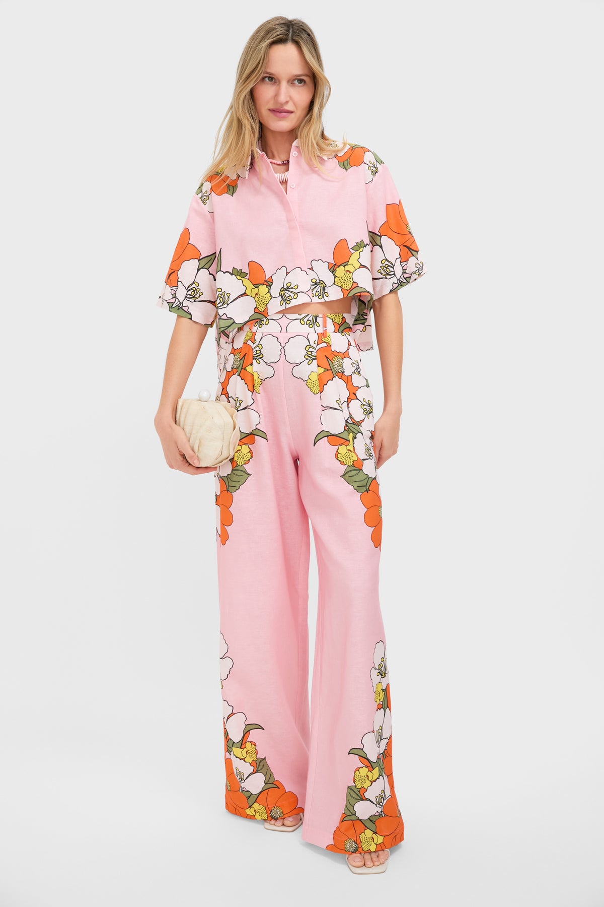 Omnishiro Alani Linen Top