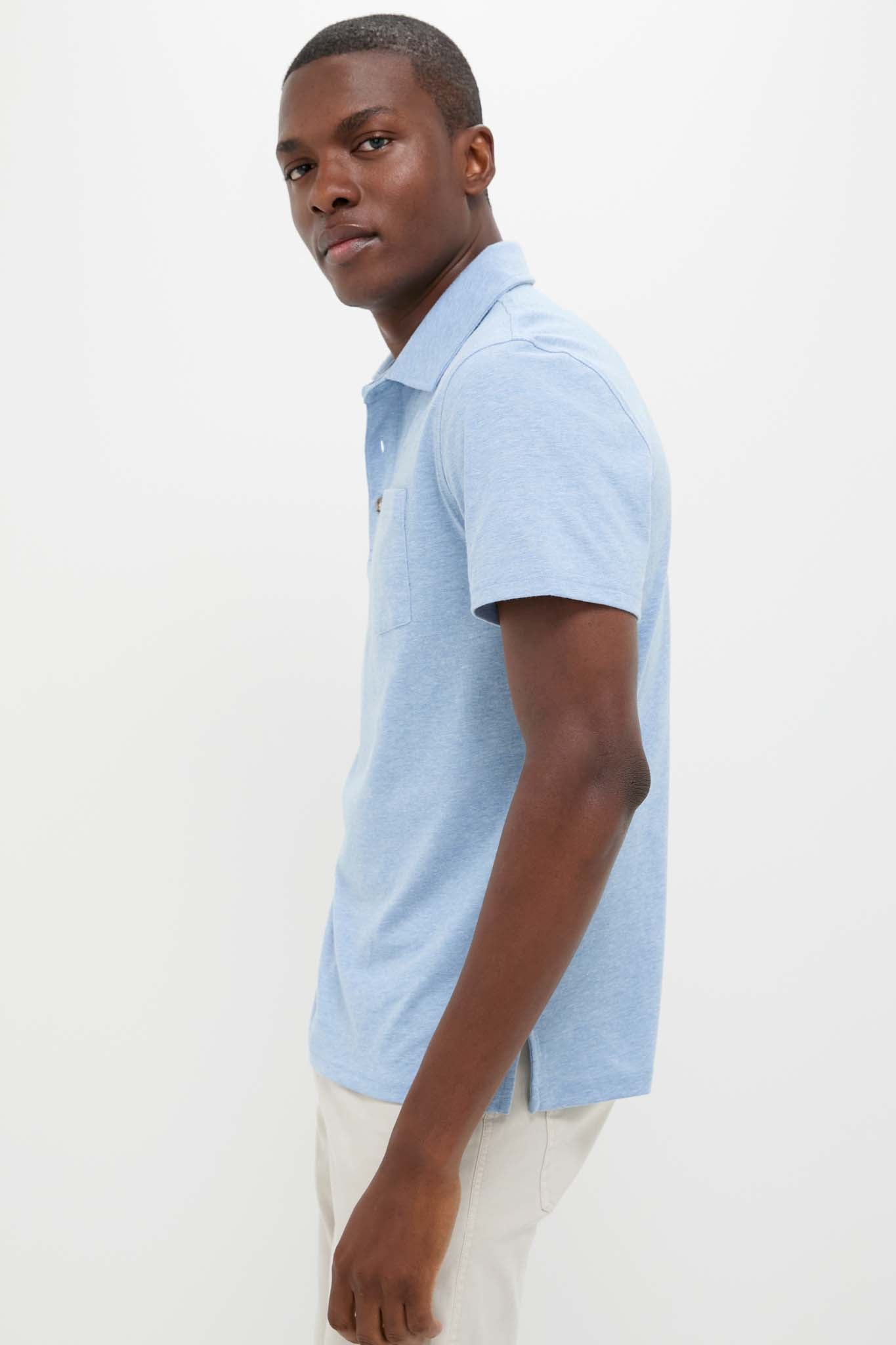 Light Blue Atlantic Polo