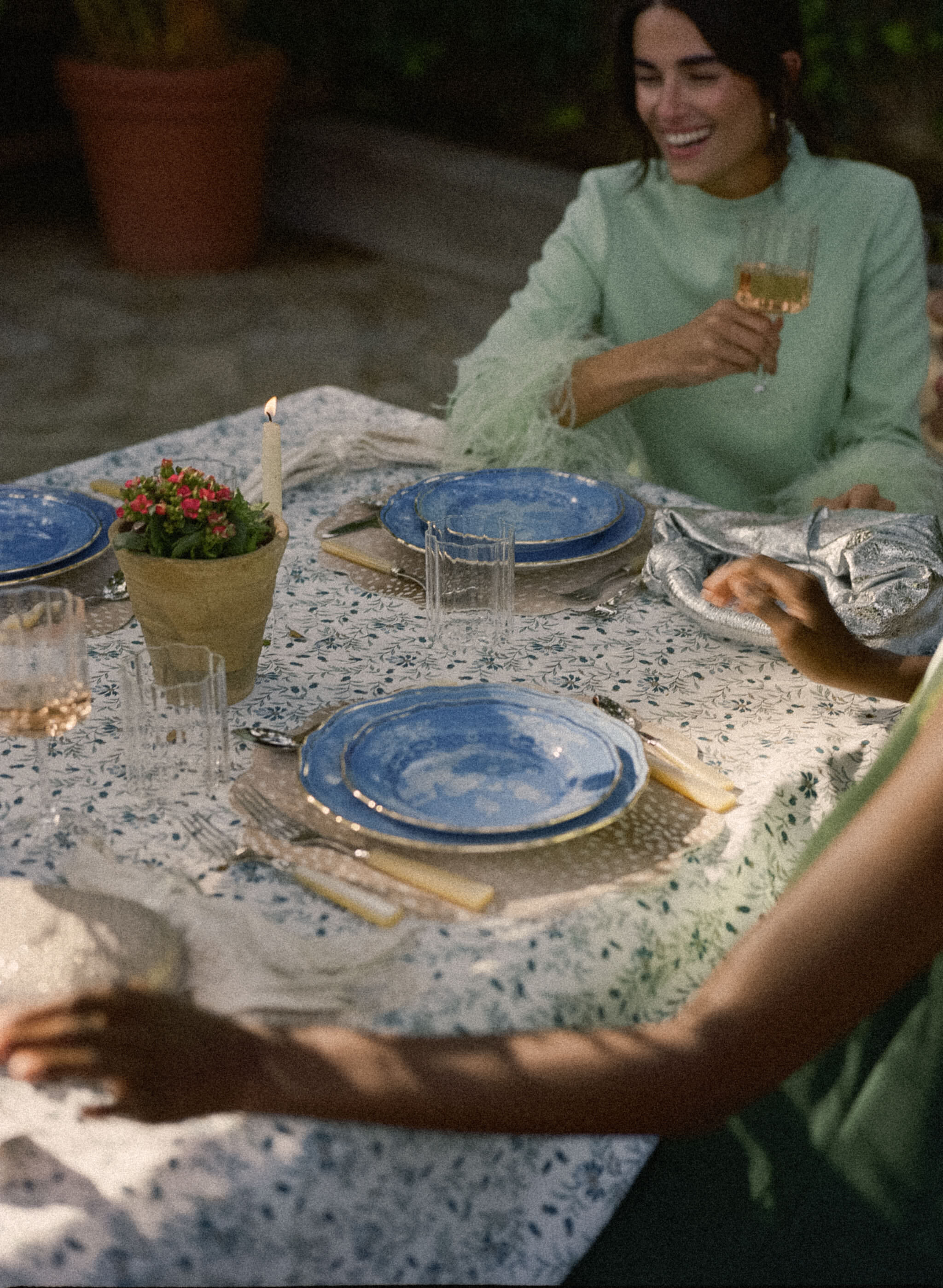 Oriente Italiano Pervinca Dinner Plate
