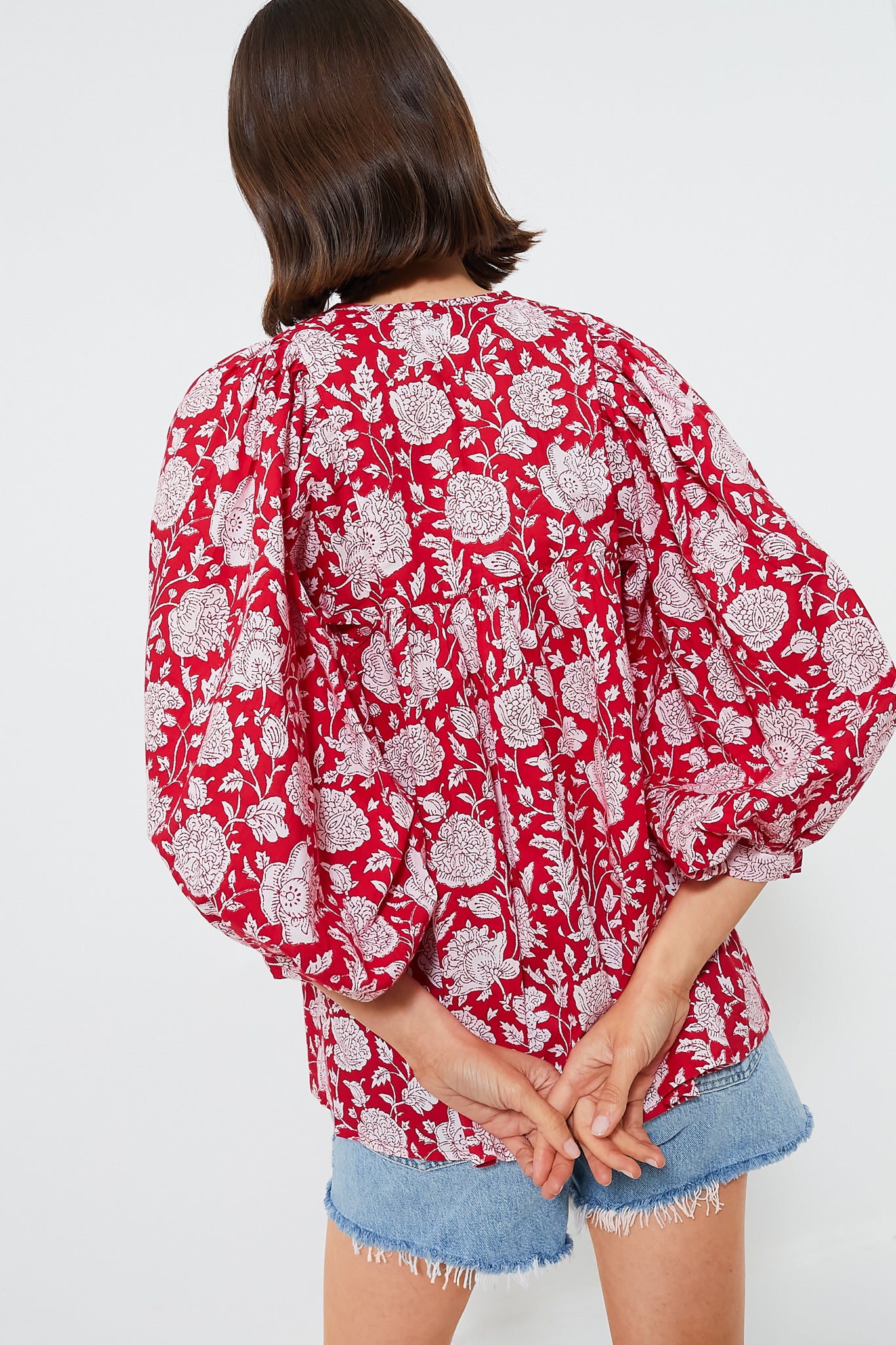 Red Zinnia Charlie Top