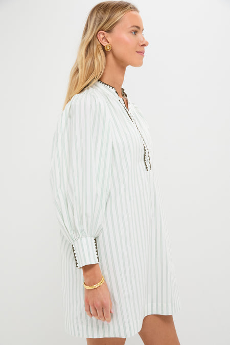 Green Stripe Sammy Dress