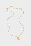 Gold Oyster Vesta Case 26" Necklace