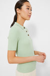 Mint Olivia Rib Knit Polo