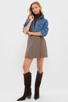 Chestnut Chapman Mini Skirt