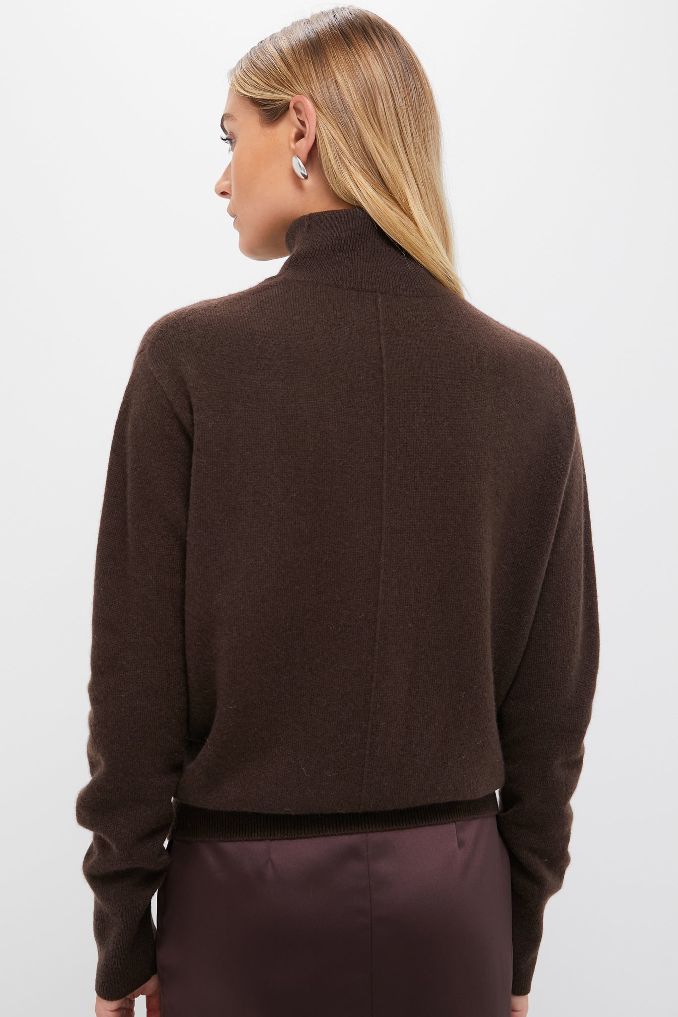 Chocolate Cashmere Turtleneck Sweater | Tuckernuck