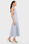 Havana Stripe Talette Dress