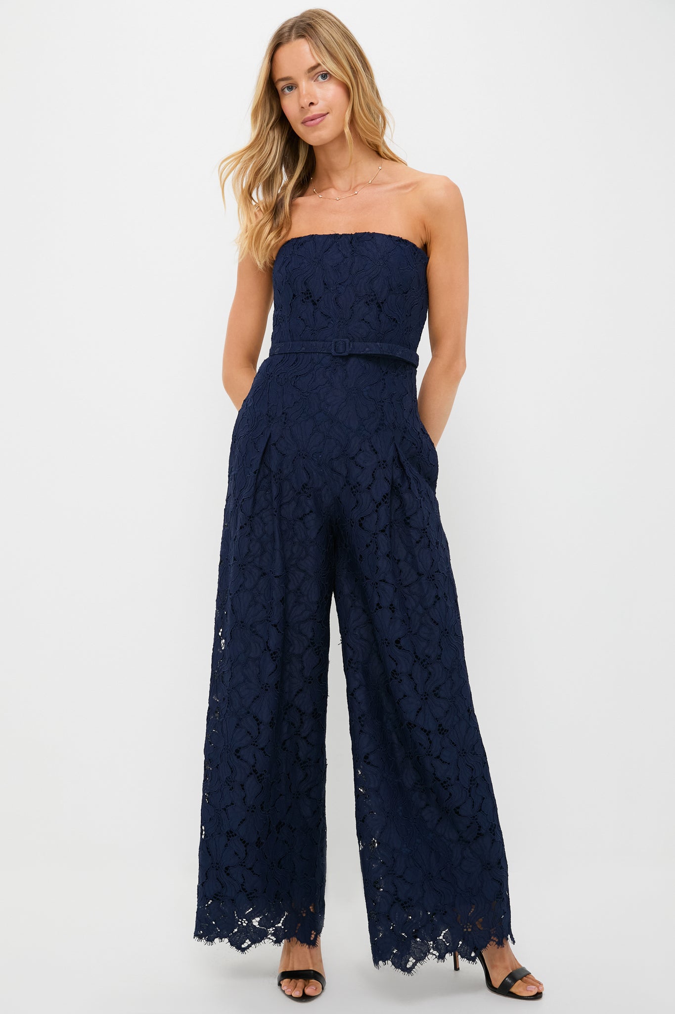 Midnight Rebecca Strapless Jumpsuit