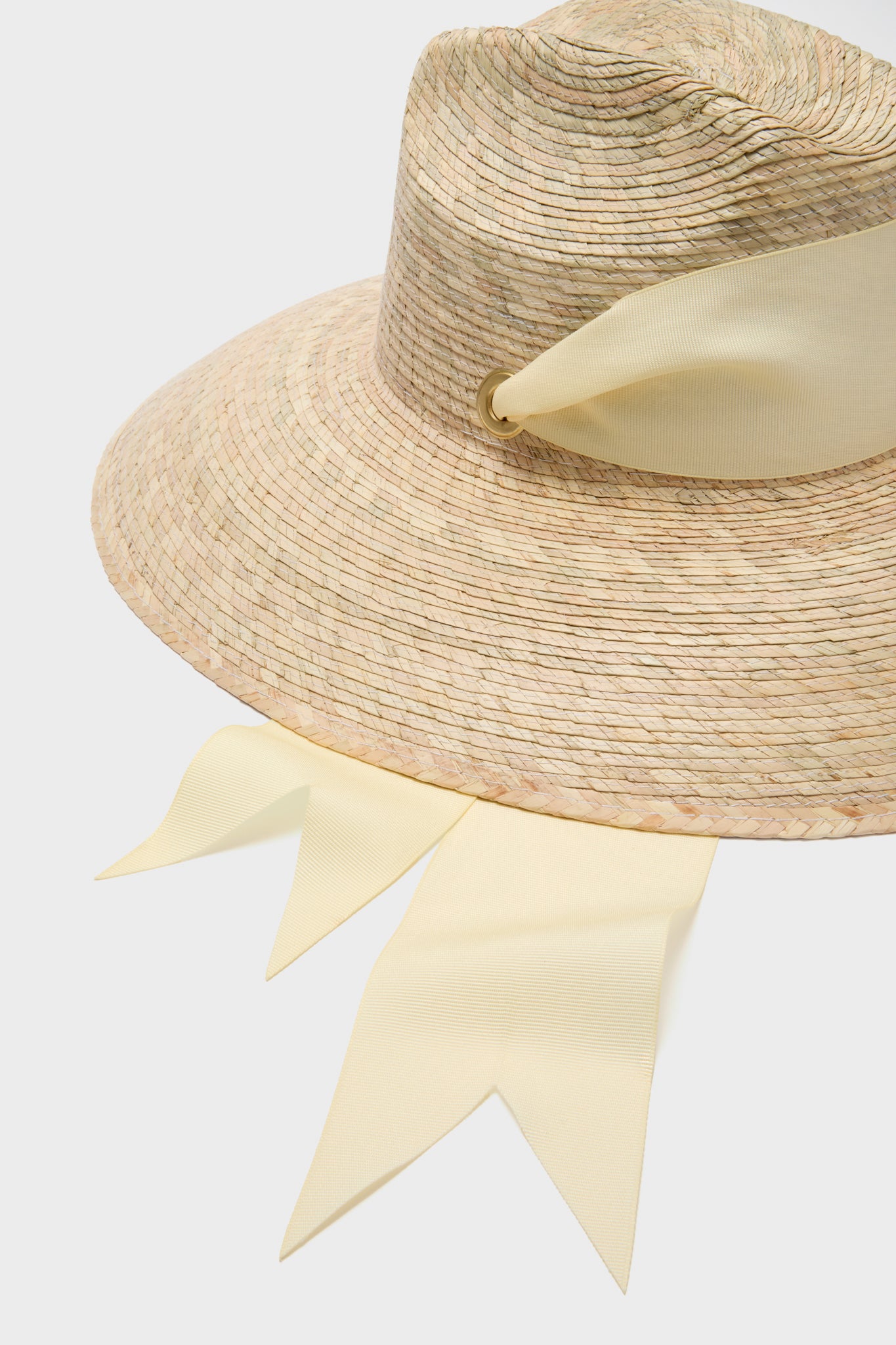 Ivory Hollyhock Sun Hat