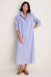 Blue Stripe Griffin Dress