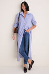 Blue Stripe Griffin Dress