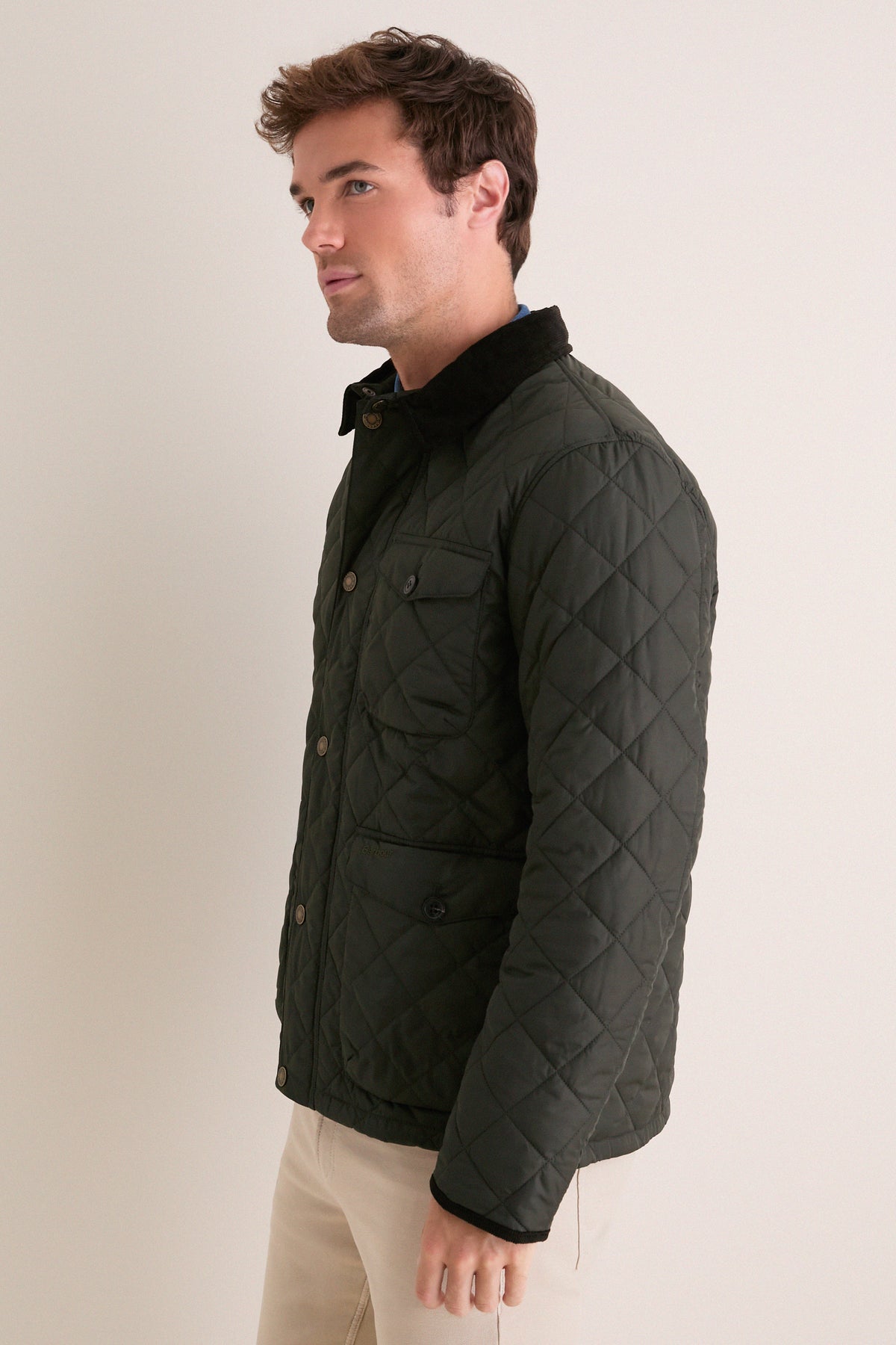Sage Hornby Quilted Jacket