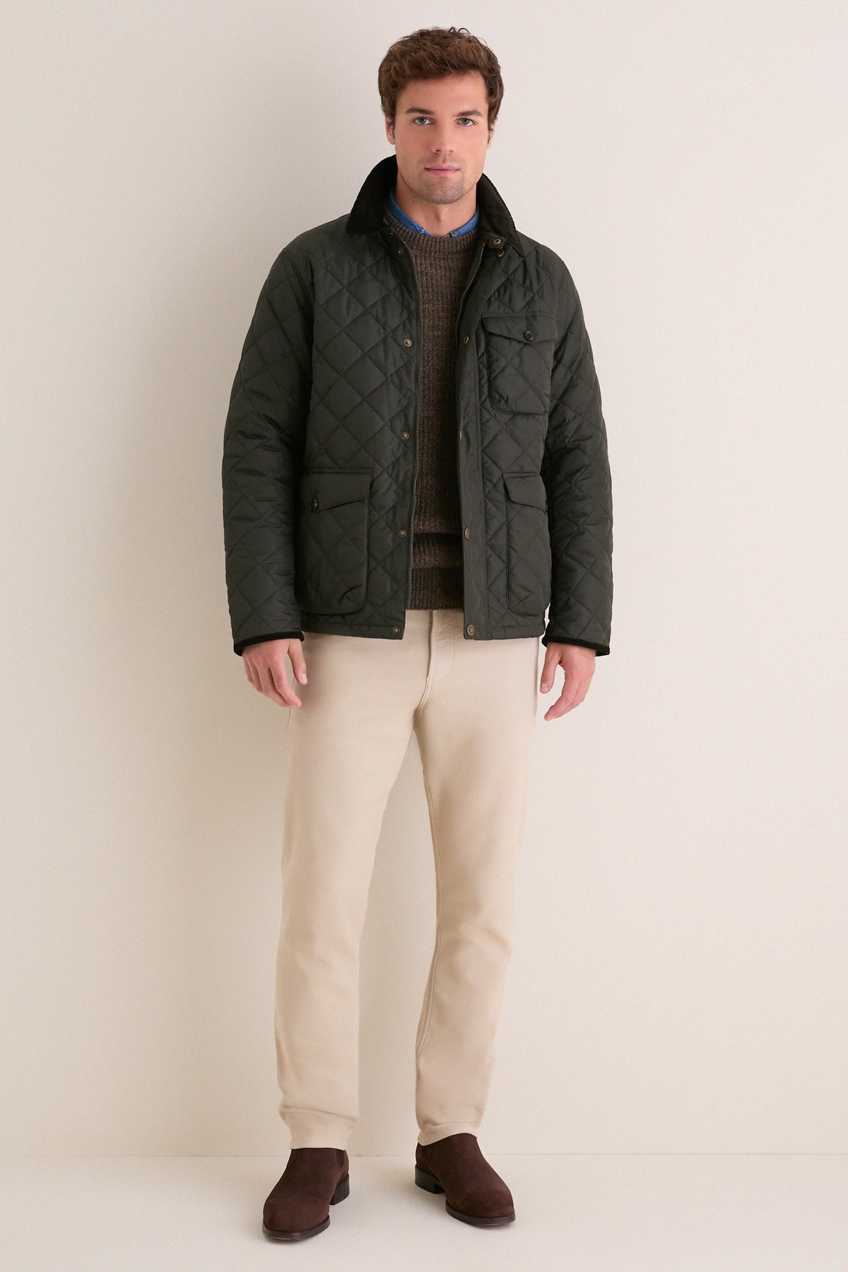 Stone Stretch Terry 5 Pocket