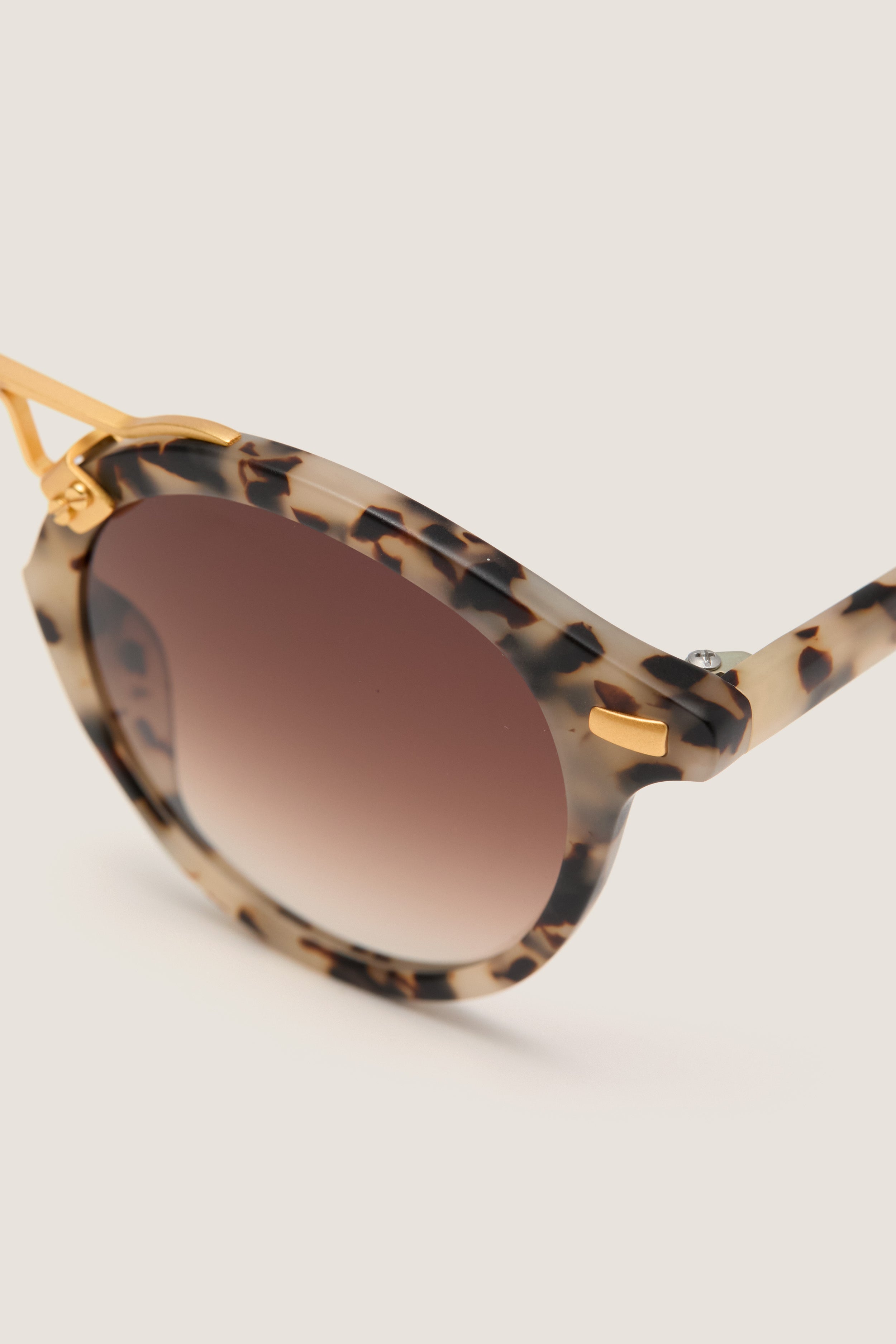 Matte Oyster 24K St Louis Sunglasses