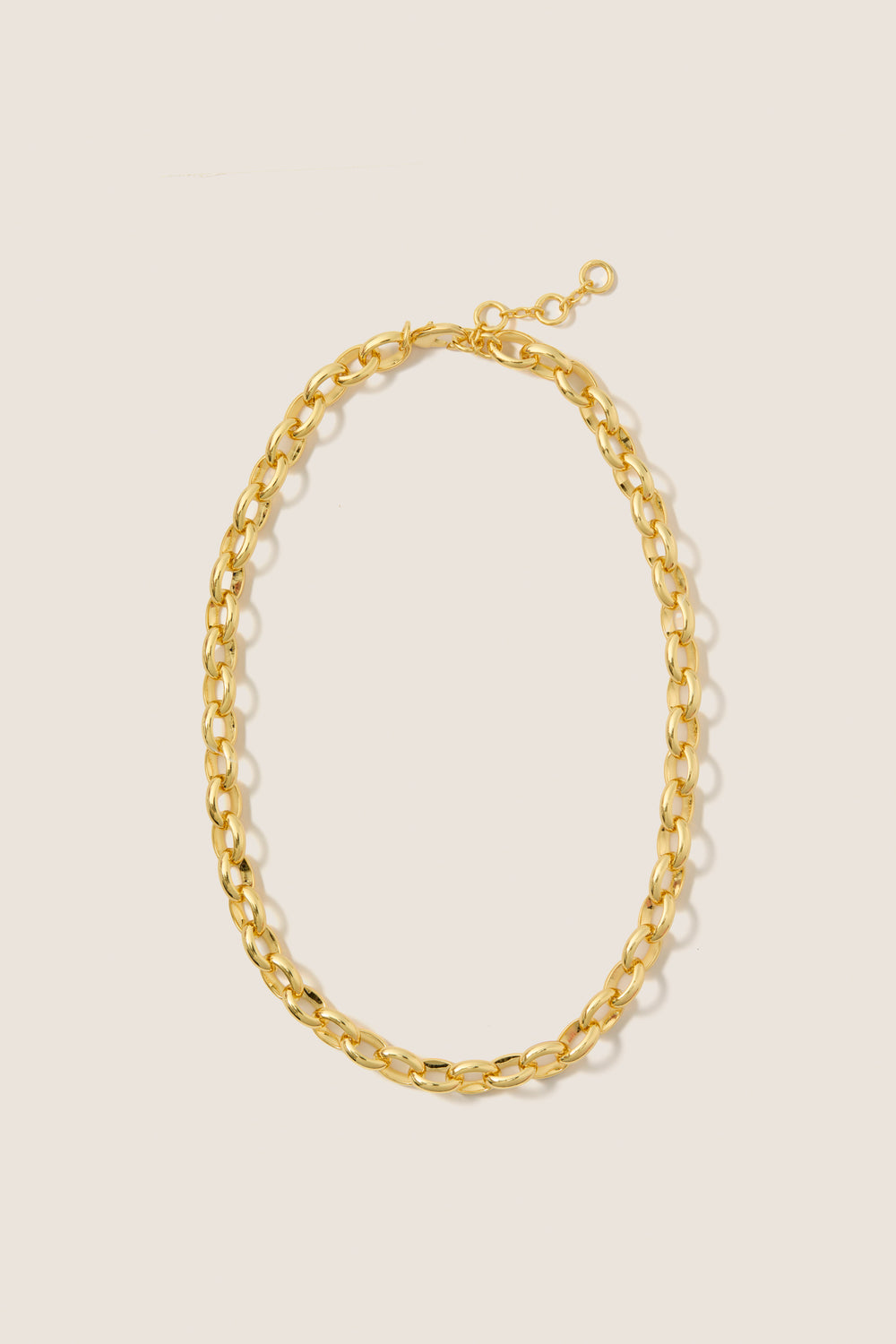 Gold Chunky Chain Link Necklace