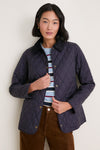 Navy Annandale Quilted Jacket