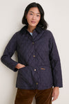 Navy Annandale Quilted Jacket