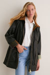 Olive Highclere Wax Jacket