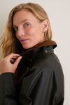 Olive Highclere Wax Jacket