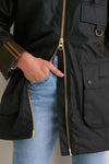 Olive Highclere Wax Jacket