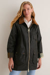 Olive Highclere Wax Jacket