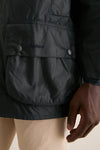 Men's Navy Beaufort Wax Jacket
