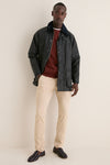 Men's Navy Beaufort Wax Jacket