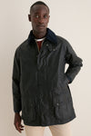 Men's Navy Beaufort Wax Jacket