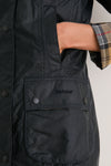 Navy Beadnell Wax Jacket