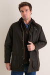 Men's Olive Beaufort Wax Jacket