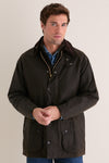 Men's Olive Beaufort Wax Jacket