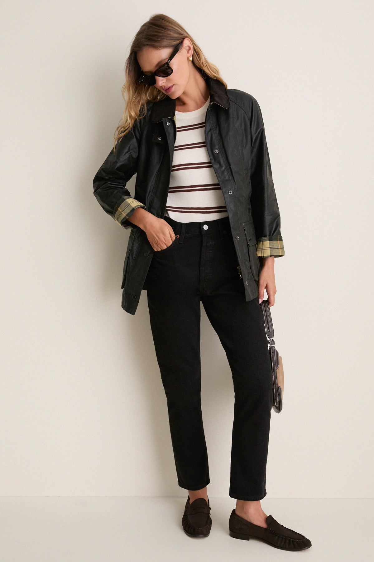 Sage Beadnell Wax Jacket