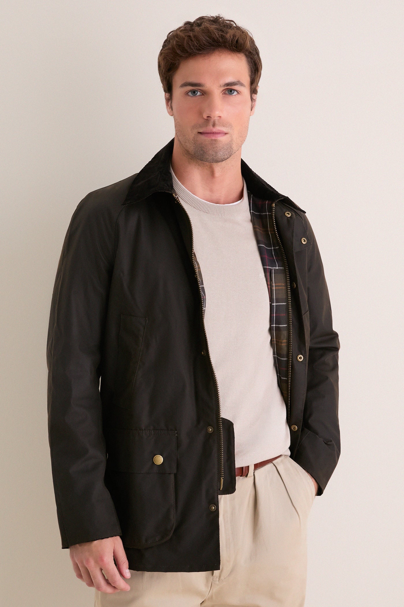 Olive Ashby Wax Jacket