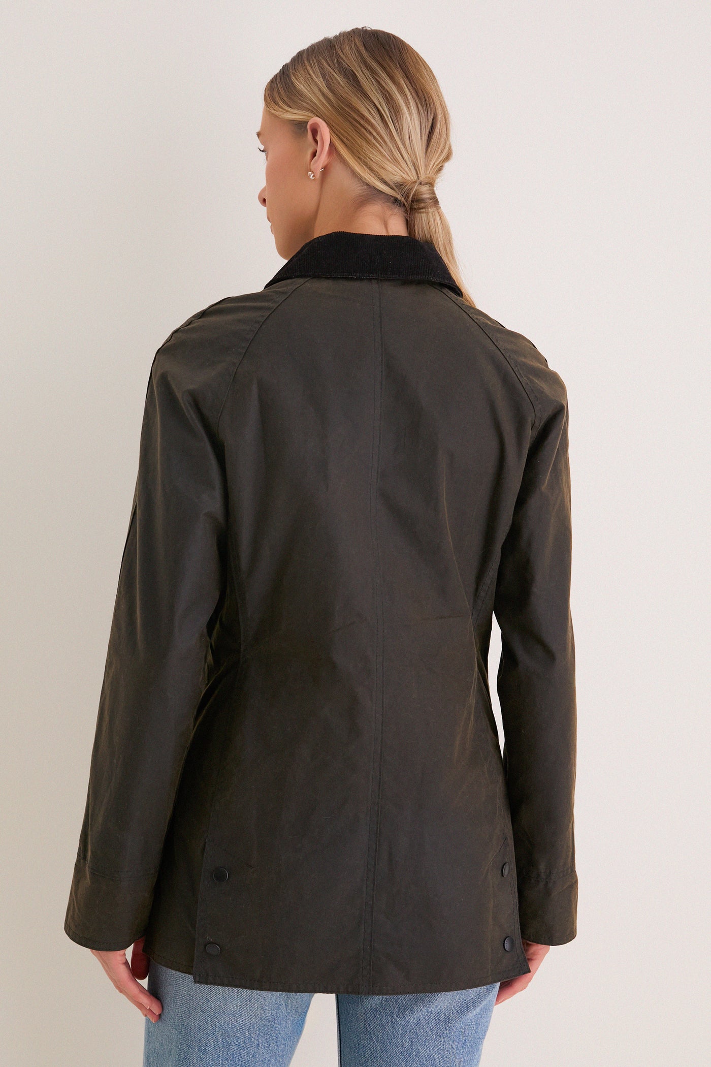 Classic Olive Beadnell Wax Jacket