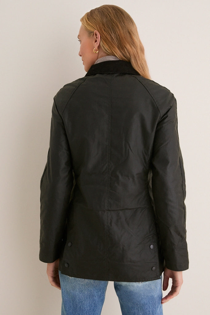Classic Olive Beadnell Wax Jacket
