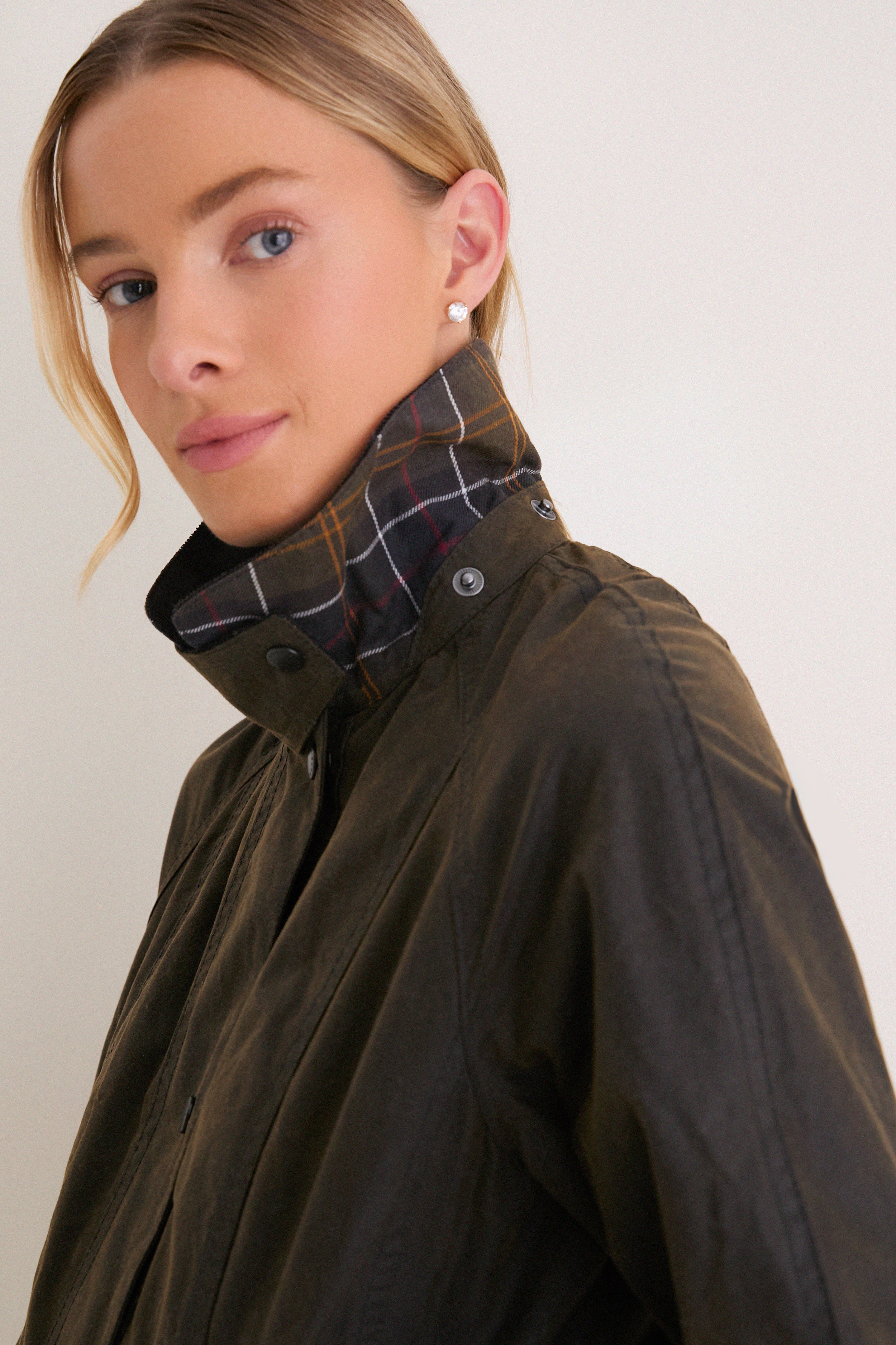 Classic Olive Beadnell Wax Jacket