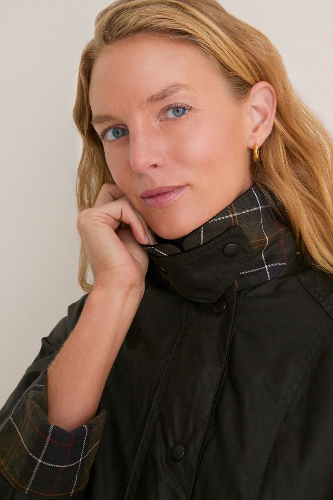 Classic Olive Beadnell Wax Jacket