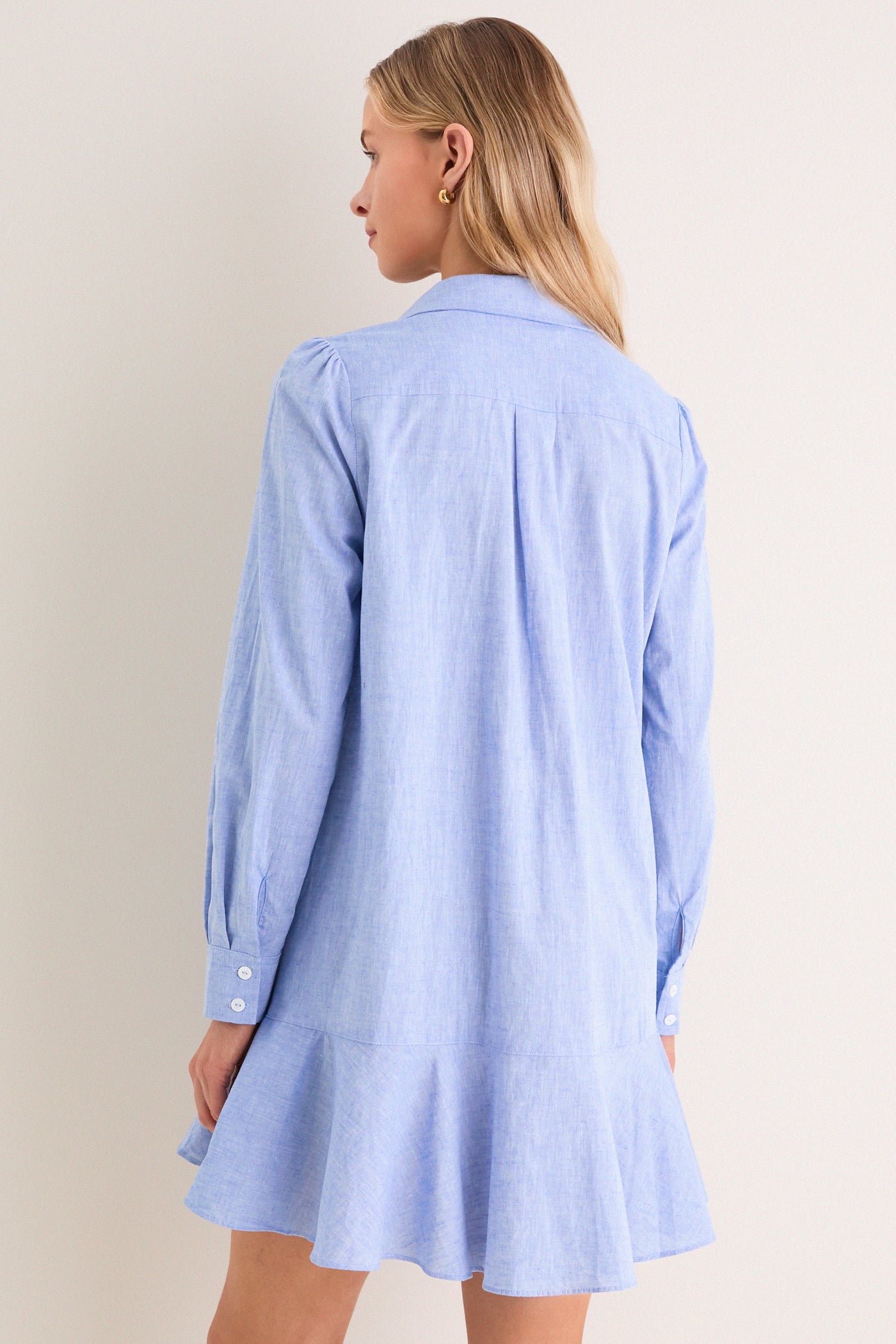 Chambray Callahan Shirt Dress Tuckernuck Chambray / L Chambray Callahan Shirt Dress Tuckernuck Chambray / L