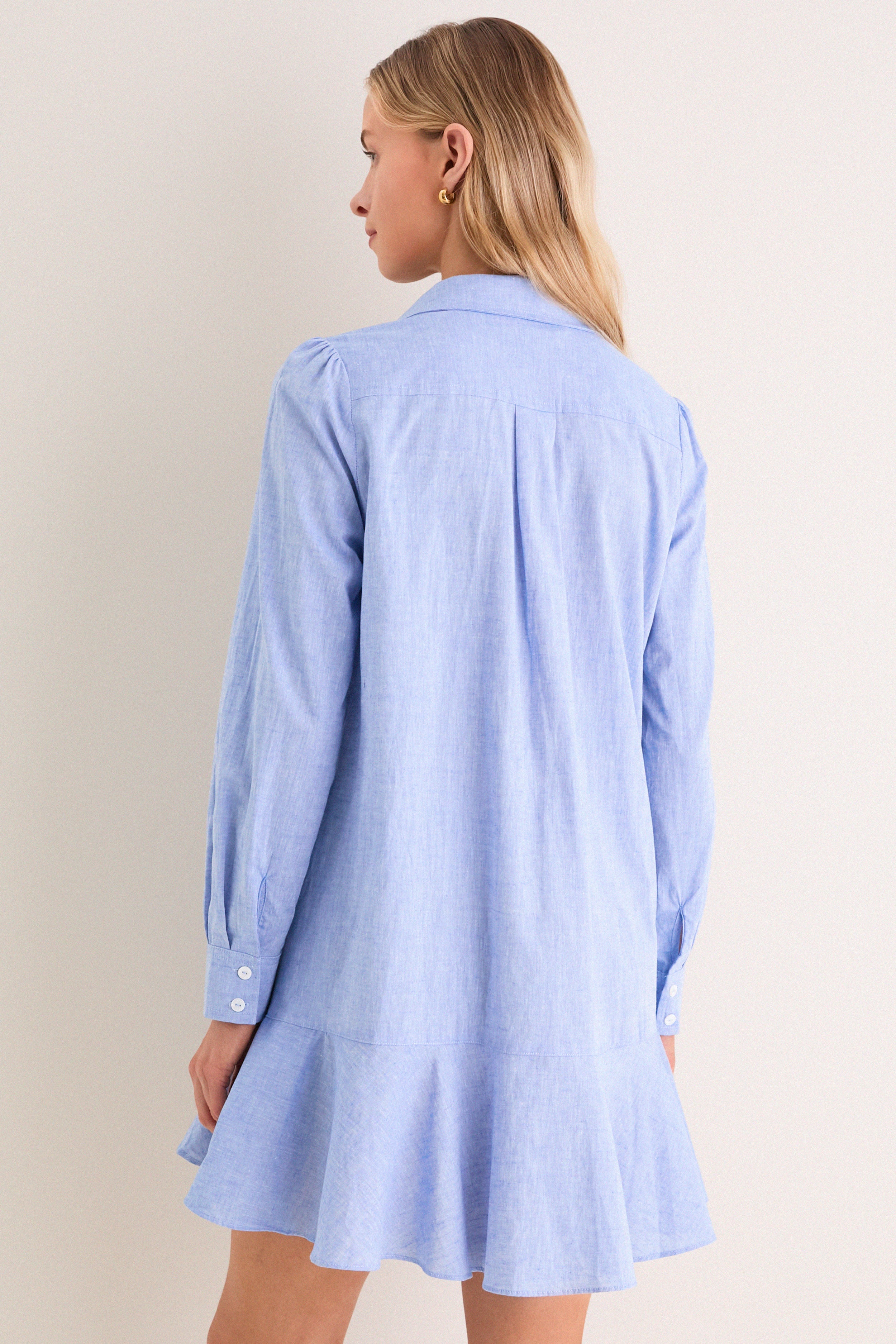 Chambray Callahan Shirt Dress