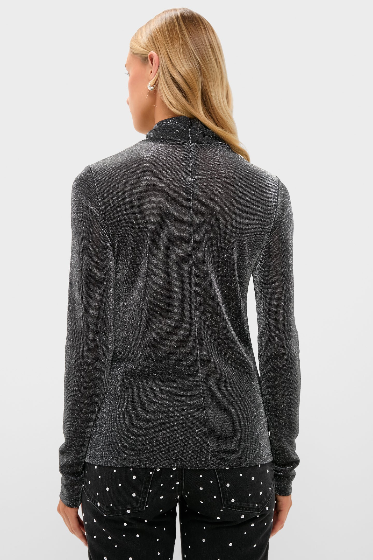 Gun Metal Jadia Turtleneck