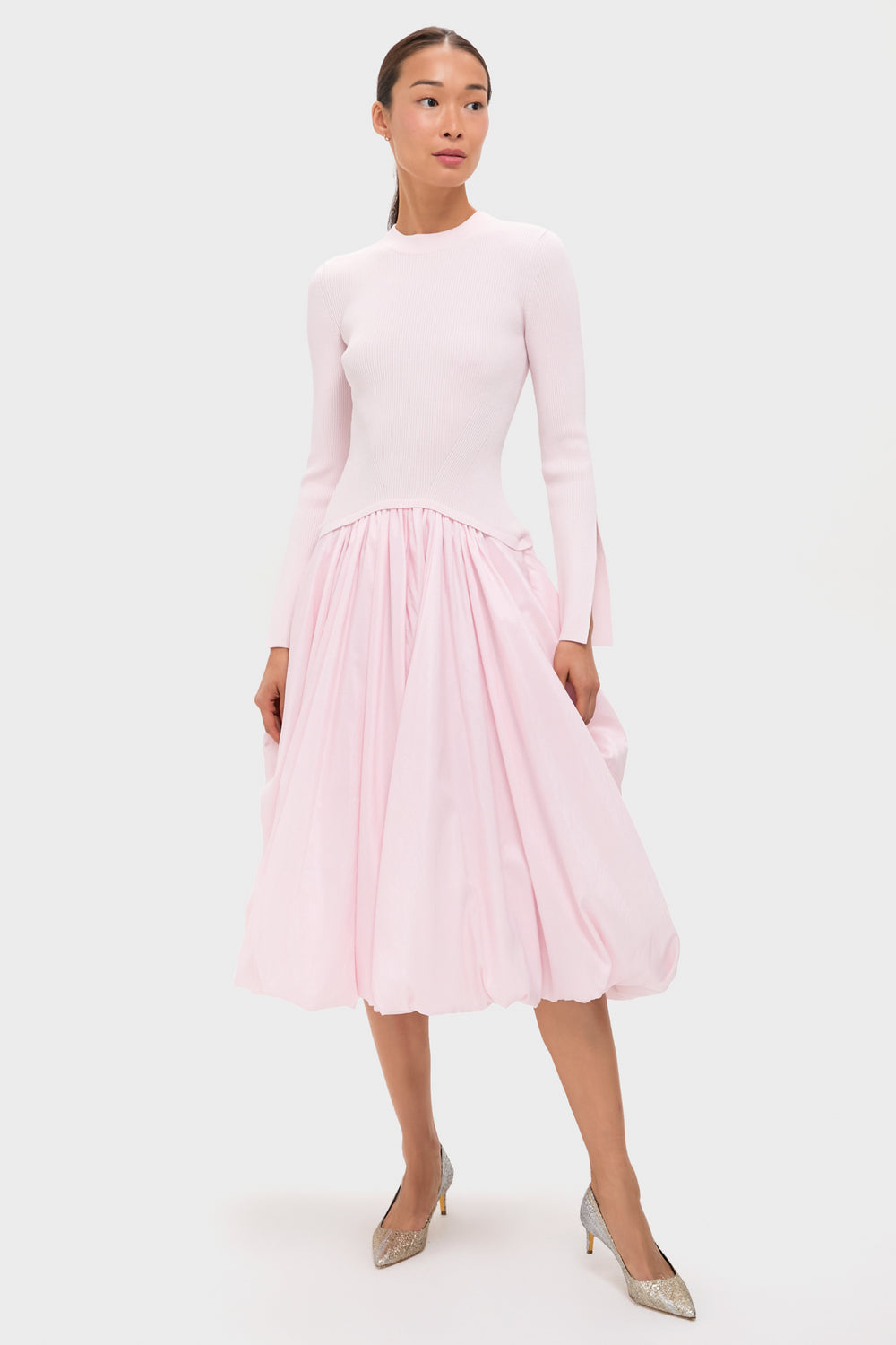 Blush Kenlie Midi Dress | SIMKHAI Blush Kenlie Midi Dress | SIMKHAI