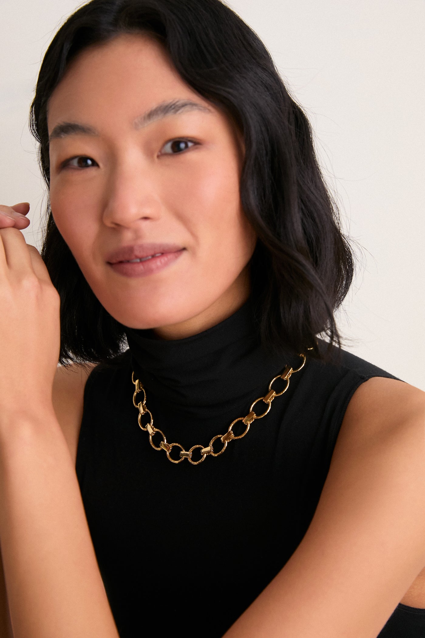 Cleopatra Grande Link Necklace
