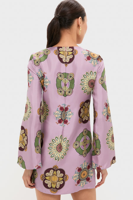 Nucleus Pink Mini Supremes Swing Dress