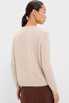 Sandstone Cashmere Bodie Boyfriend Crewneck