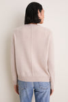 Sandstone Cashmere Bodie Boyfriend Crewneck
