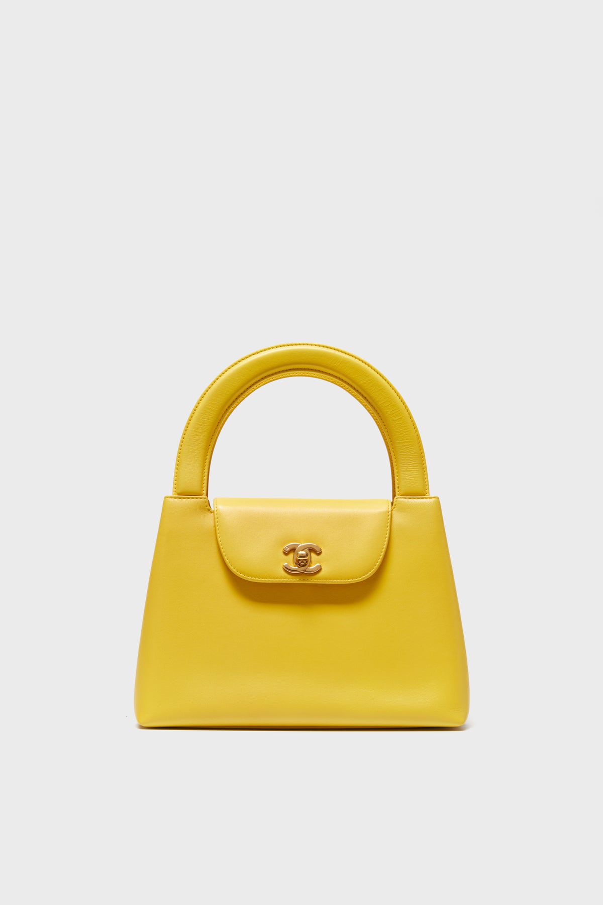 CHANEL Yellow Kelly Bag
