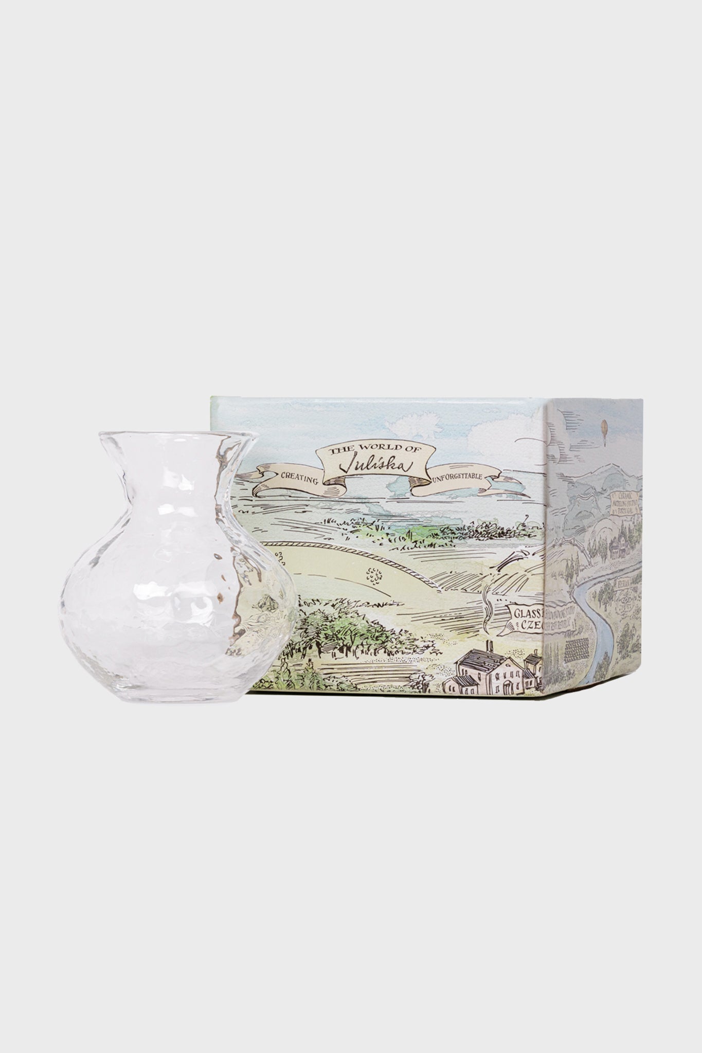 Clear Puro 6" Vase